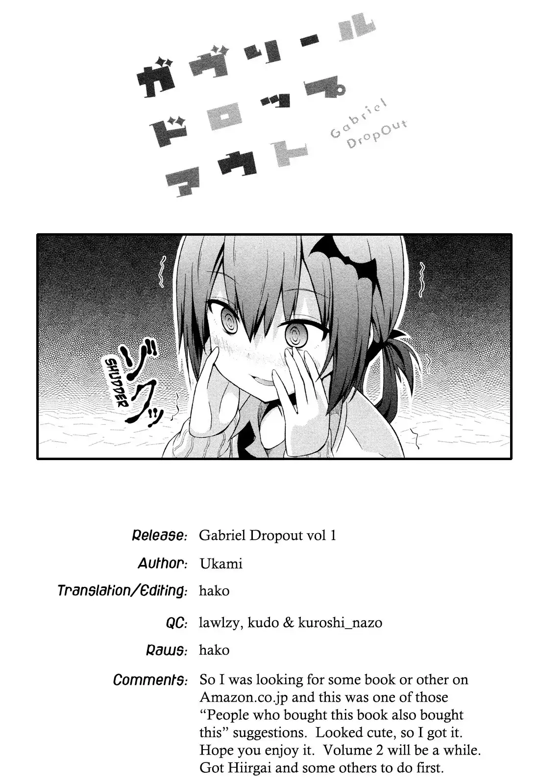 Gabriel Dropout Chapter 3 1